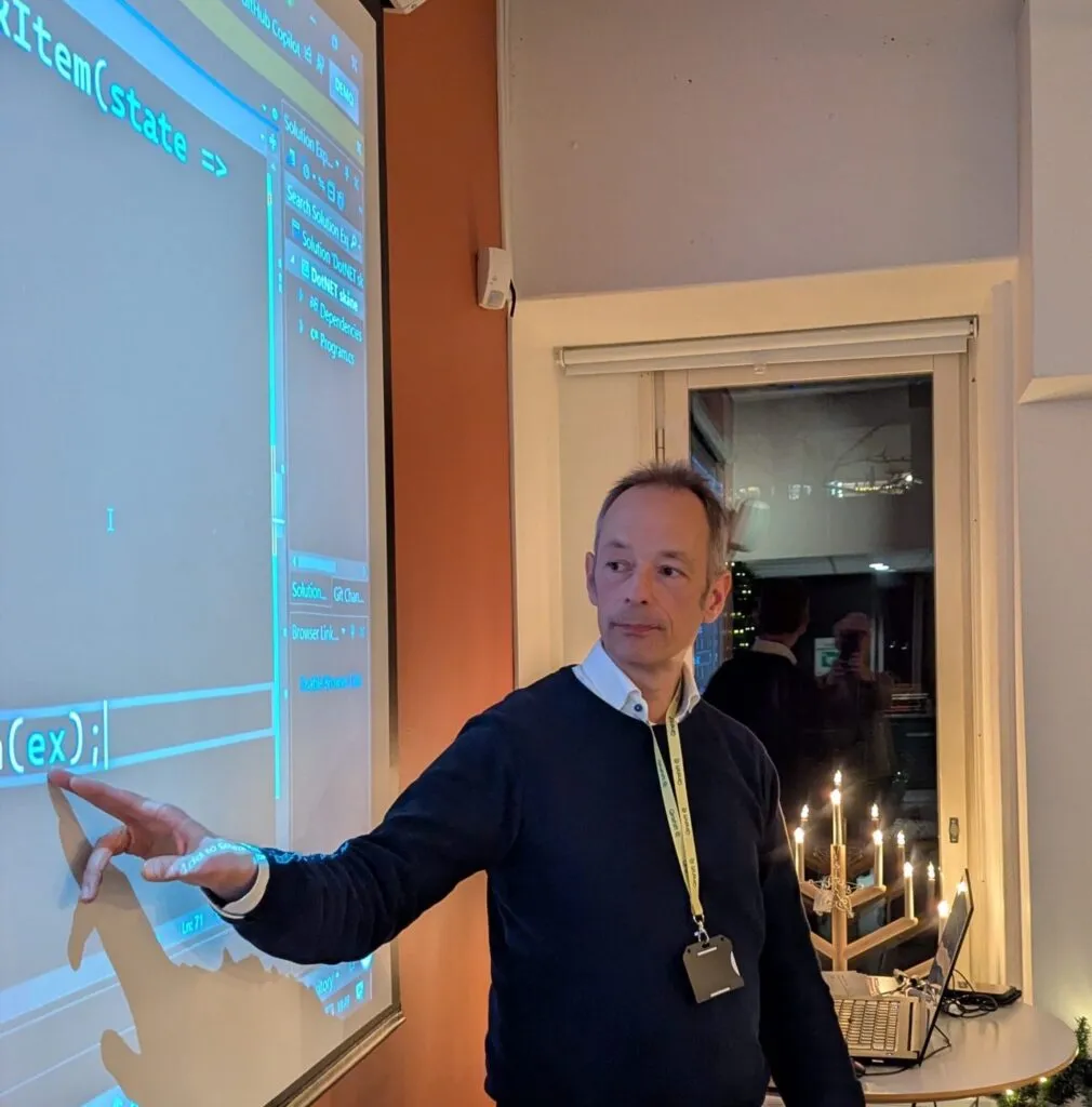 Tore Nestenius föreläser hos användargruppen .NET Skåne i Malmö i december 2024 om att bygga om koncepten Task och ThreadPool i .NET.